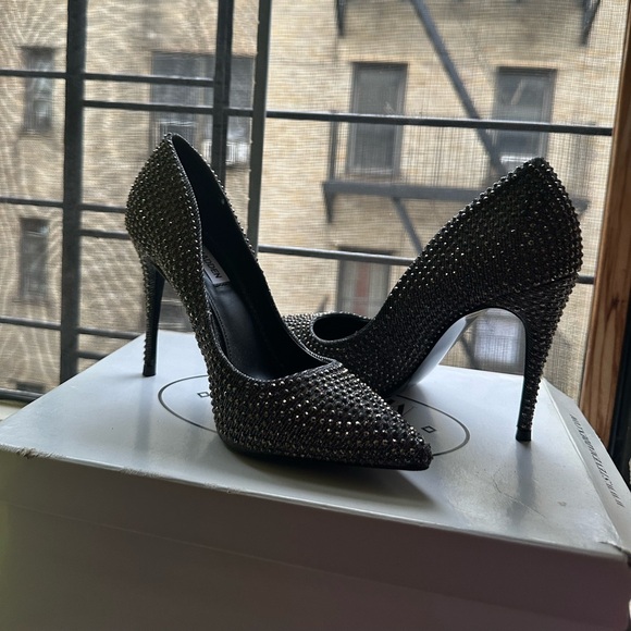 Steve Madden Rhinestone heels - Picture 5 of 7